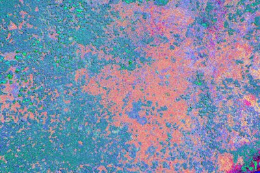 Çizik ve çatlaklarla metal doku