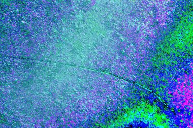 Çizik ve çatlaklarla metal doku