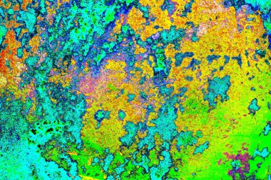 Karışık renklerin soyut suluboya paleti, arkaplan, vektör illüstrasyonu