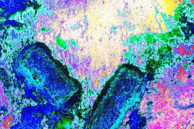 Karışık renklerin soyut suluboya paleti, arkaplan, vektör illüstrasyonu