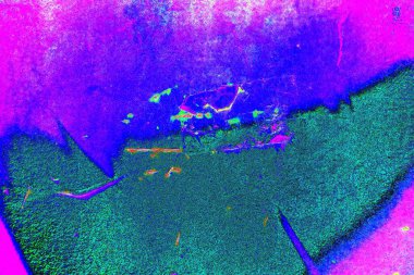 Dökülen boya paslı metal dokusu