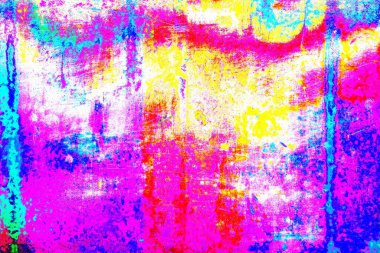 Çizik ve çatlaklarla metal doku