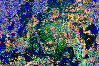 Duvar kağıdı için suluboya arka planının soyut renkli dokusu. Yaratıcı ve tasarım sanatı.