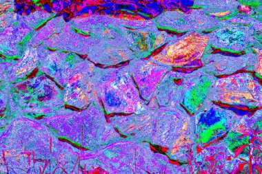 Arkaplan - Yığılmış Taş Duvar.