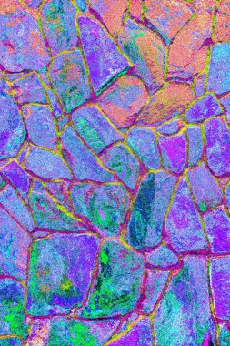 Arkaplan - Yığılmış Taş Duvar.