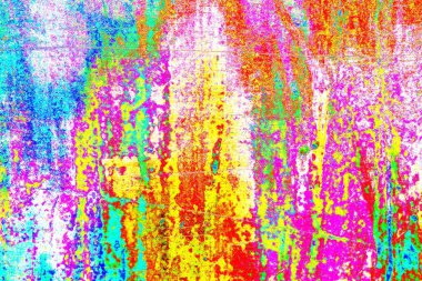 Karışık renklerin soyut suluboya paleti, arkaplan, vektör illüstrasyonu