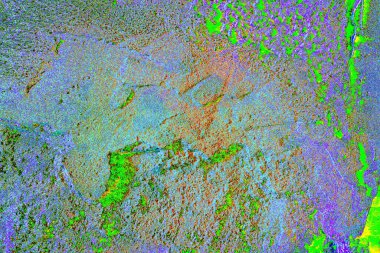 yaratıcı ve tasarım sanatı, kopyalama alanı duvar kağıdı, soyut renkli doku arkaplanı  