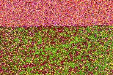 Arkaplan olarak kullanılmak üzere sıvanmış duvarın resmi