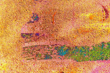 Metal boya dokusu ve arkaplan