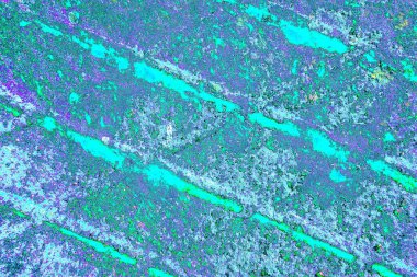 Çizik ve çatlaklarla metal doku