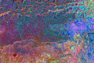 yaratıcı ve tasarım sanatı, kopyalama alanı duvar kağıdı, soyut renkli doku arkaplanı  