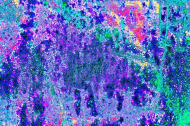 Karışık renklerin soyut suluboya paleti, arkaplan, vektör illüstrasyonu