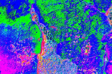 Soyut arkaplan renkli modern desen 