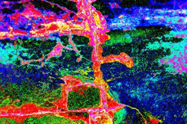 Soyut arkaplan renkli modern desen 