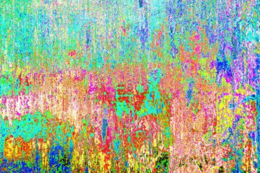 Karışık renklerin soyut suluboya paleti, arkaplan, vektör illüstrasyonu