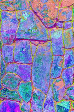 Arkaplan - Yığılmış Taş Duvar.