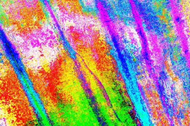 Karışık renklerin soyut suluboya paleti, arkaplan, vektör illüstrasyonu