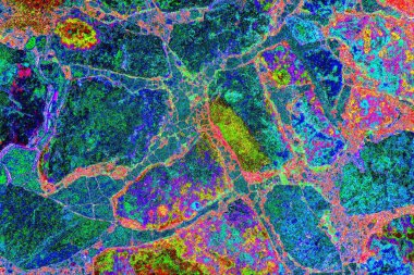 yaratıcı ve tasarım sanatı, kopyalama alanı duvar kağıdı, soyut renkli doku arkaplanı