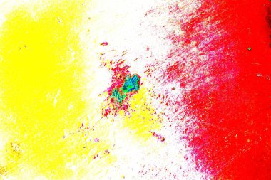 Mavi renklerin soyut suluboya paleti, karışık renk, arkaplan, vektör illüstrasyonu, bir renk karışımı