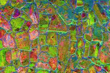 Arkaplan - Yığılmış Taş Duvar.