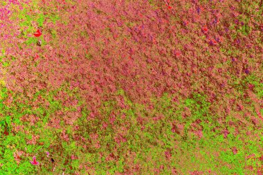 Çizik ve çatlaklarla metal doku