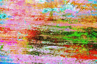 Mavi renklerin soyut suluboya paleti, karışık renk, arkaplan, vektör illüstrasyonu, bir renk karışımı