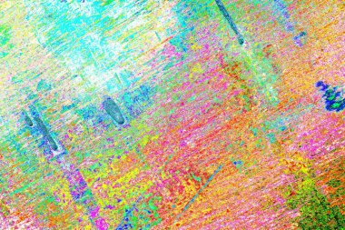 Karışık renklerin soyut suluboya paleti, arkaplan, vektör illüstrasyonu