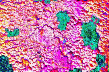 Yaratıcı ve tasarım sanatı, eski duvar dokusu. Duvar kağıdı için soyut renkli doku arkaplanı. 