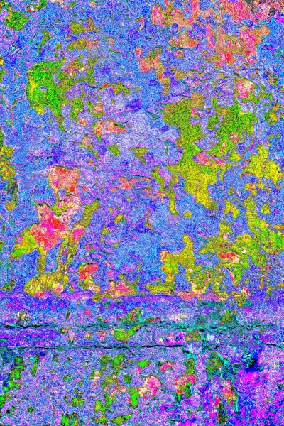 Çizik ve çatlaklarla metal doku