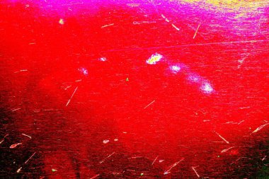 Çizik ve çatlaklarla metal doku