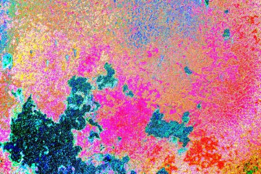 Karışık renklerin soyut suluboya paleti, arkaplan, vektör illüstrasyonu