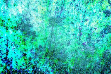 Çizik ve çatlaklarla metal doku