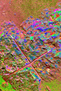 Duvar kağıdı için soyut renkli doku arkaplanı. Yaratıcı ve tasarım sanatı, eski duvar dokusu.