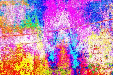 Karışık renklerin soyut suluboya paleti, arkaplan, vektör illüstrasyonu