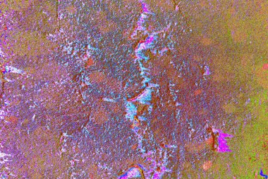 Yaratıcı ve tasarım sanatı, eski duvar dokusu. Duvar kağıdı için soyut renkli doku arkaplanı. 