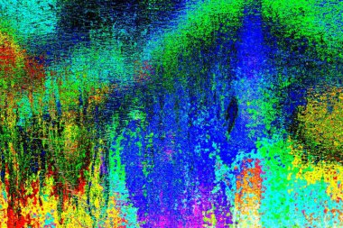 Çizik ve çatlaklarla metal doku