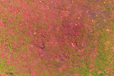 Çizik ve çatlaklarla metal doku