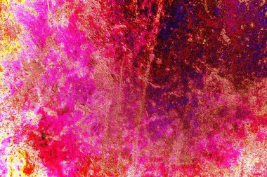 Çizik ve çatlaklarla metal doku