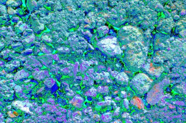 Yaratıcı ve tasarım sanatı, eski duvar dokusu. Duvar kağıdı için soyut renkli doku arkaplanı. 