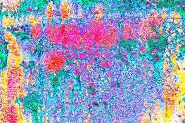 Dökülen boya paslı metal dokusu