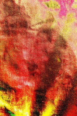 Yaratıcı ve tasarım sanatı, eski duvar dokusu. Duvar kağıdı için soyut renkli doku arkaplanı. 