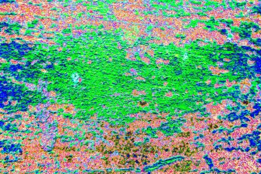 Soyut karıştırma renkleri suluboya paleti, arkaplan vektör illüstrasyonu