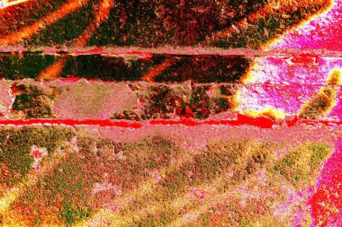 Metal boya dokusu ve arkaplan