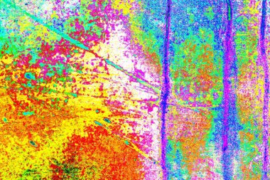 Karışık renklerin soyut suluboya paleti, arkaplan, vektör illüstrasyonu