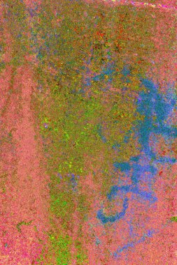 Yaratıcı ve tasarım sanatı, eski duvar dokusu. Duvar kağıdı için soyut renkli doku arkaplanı. 