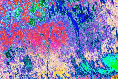 Karışık renklerin soyut suluboya paleti, arkaplan, vektör illüstrasyonu