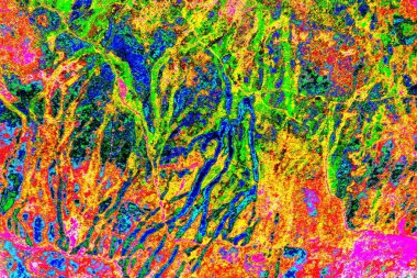 Soyut arkaplan renkli modern desen 