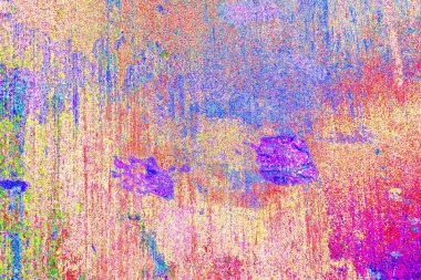 Çizik ve çatlaklarla metal doku