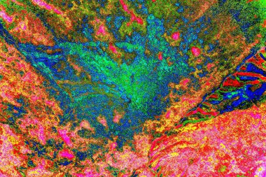 Soyut arkaplan renkli modern desen 