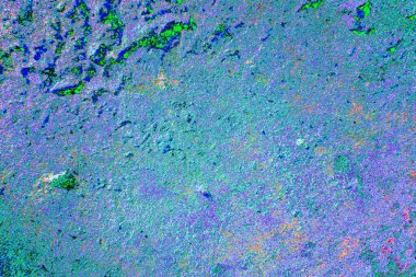 Çizik ve çatlaklarla metal doku